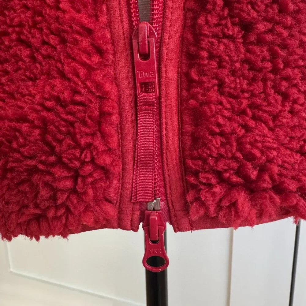 ♥️ Host Pick! ♥️ Aritzia Tna Fleecy Sherpa Swann jacket with hoodie - size M - Picture 6 of 9